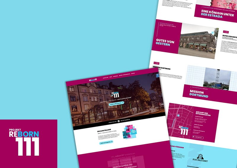 Teaserbild der Website von reBORN111.